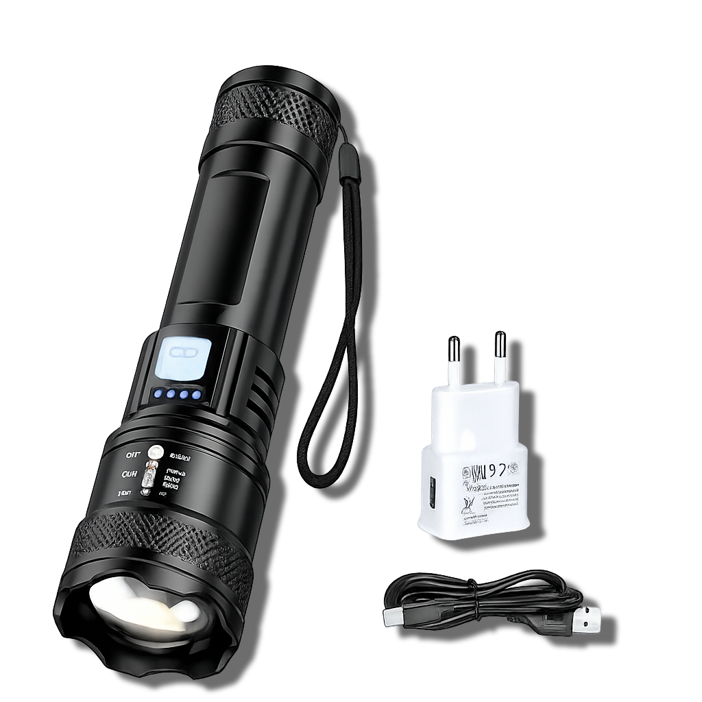 LED Flashlight 2000LM Rechargeable